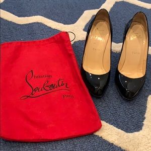 Black Patent Leather Christian Louboutin pumps